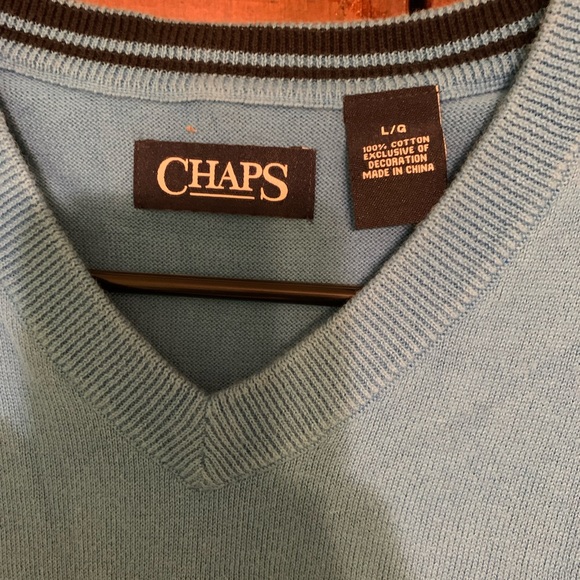 Chaps Sweater Vest - Picture 2 of 2